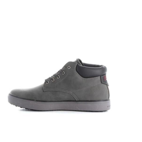 navigare scarpe navigare greenwich nbk. uomo ecopelle grigio