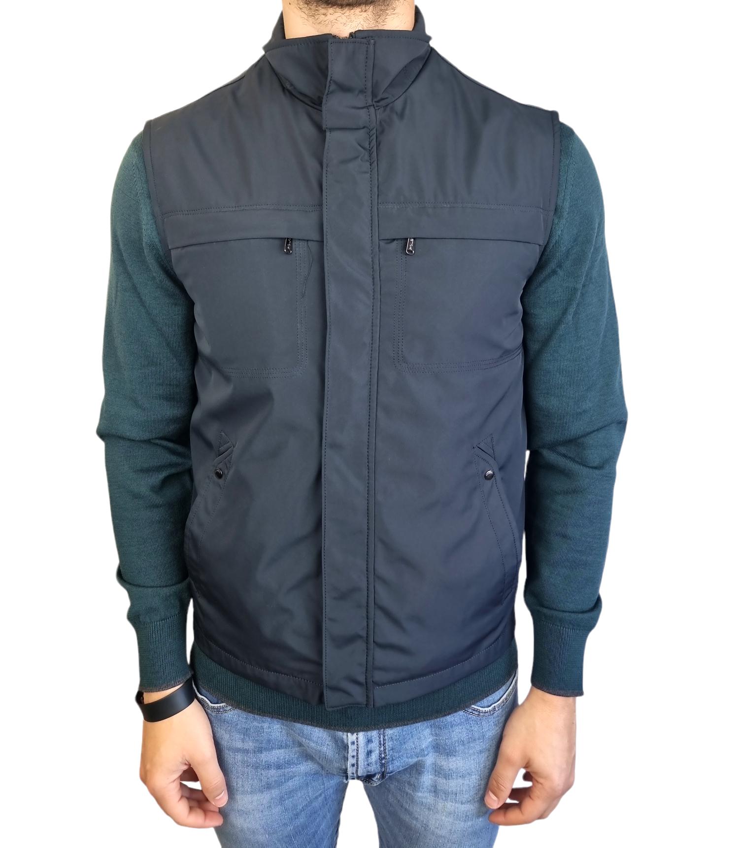 Gilet leggero da uomo Polbot blu