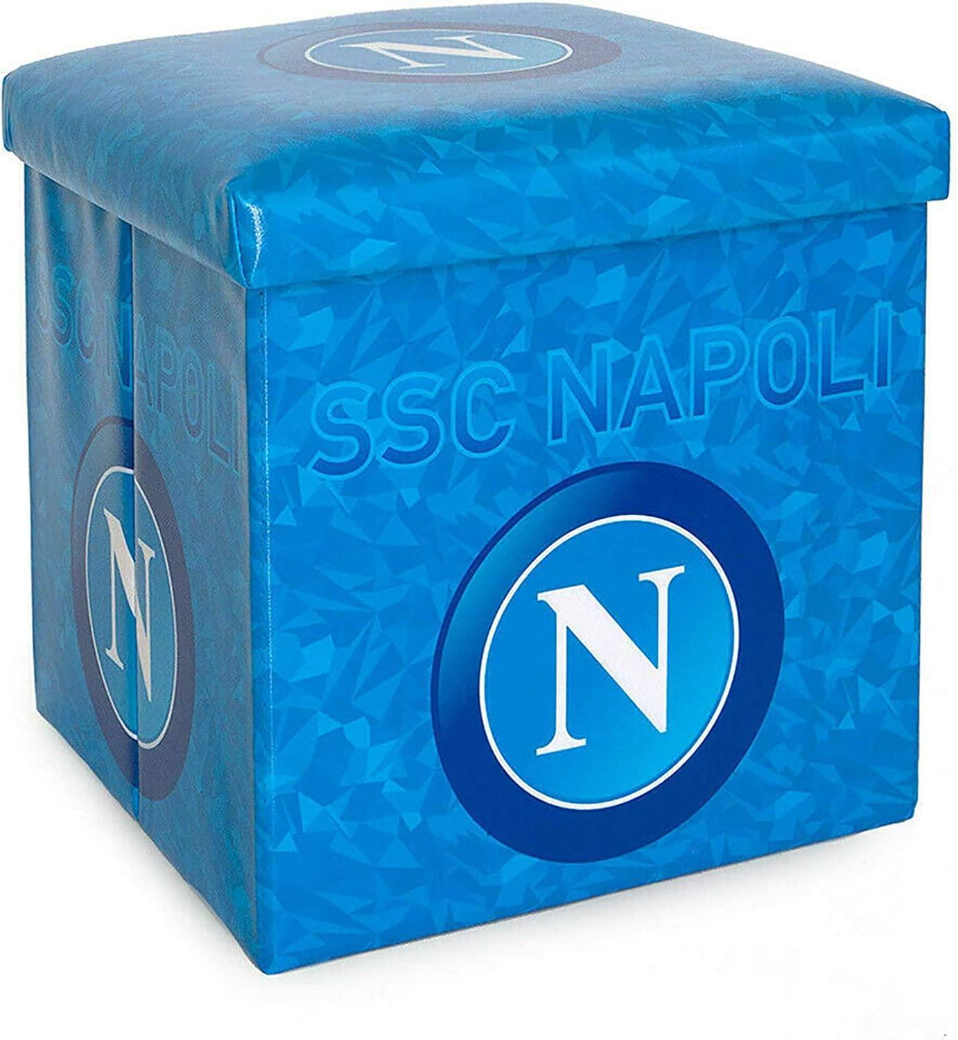 Pouf SSC Napoli contenitore azzurro ufficiale