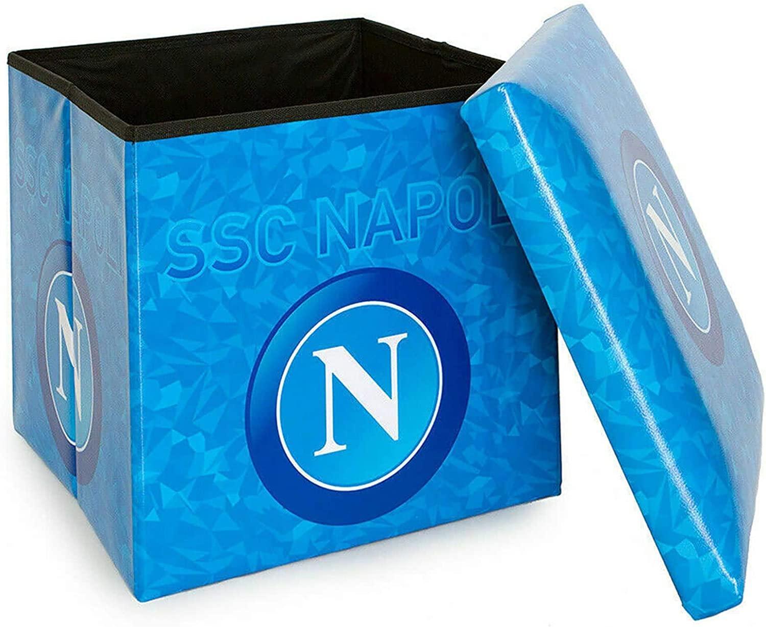 Pouf SSC Napoli contenitore azzurro ufficiale