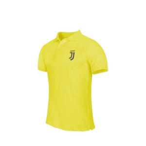 Polo fc juventus bambino ragazzo giallo con stemma