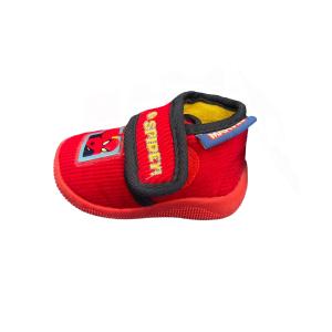 Scarpe babbucce marvel spiderman bambino con suola antiscivolo rosso