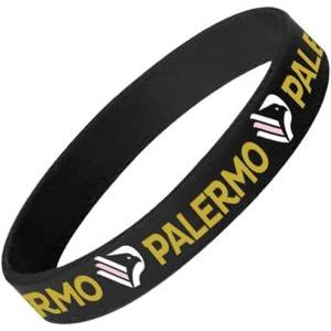 Bracciale in silicone palermo f.c. ufficiale rosanero