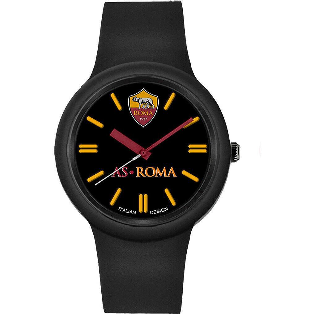 Orologio AS Roma in silicone con scritta e logo