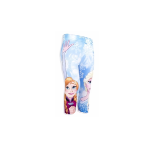 Leggings da bambina frozen celeste