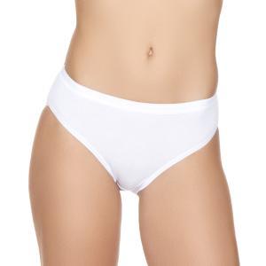 Slip donna stretch midi bianco