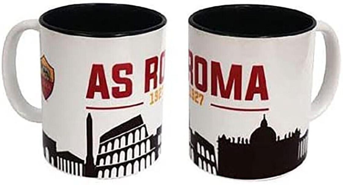 Tazza AS Roma ufficiale bianco in ceramica