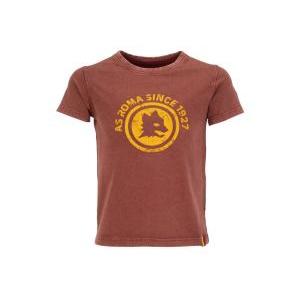 T shirt da bambino rosso compatibile con roma