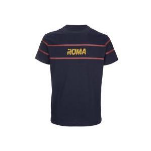 T shirt as roma da uomo blu