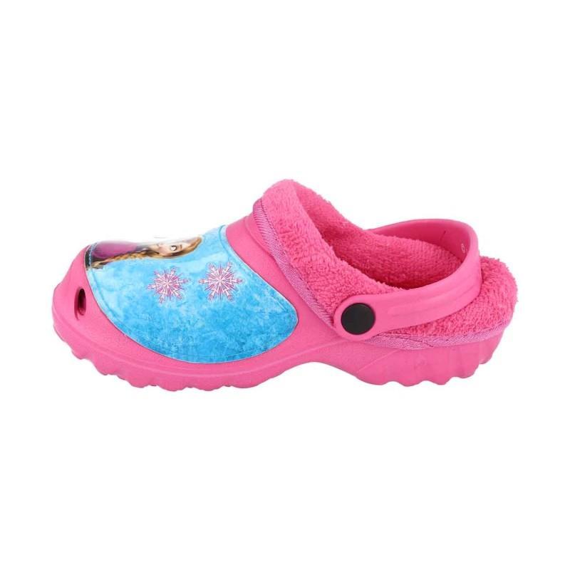 Pantofole Bambina De Fonseca ELSA FROZEN stile crocs Rosa