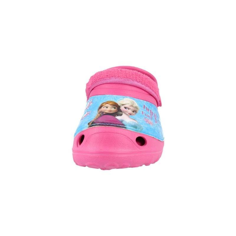 Pantofole Bambina De Fonseca ELSA FROZEN stile crocs Rosa