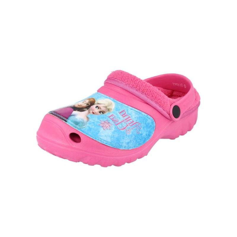 Pantofole Bambina De Fonseca ELSA FROZEN stile crocs Rosa