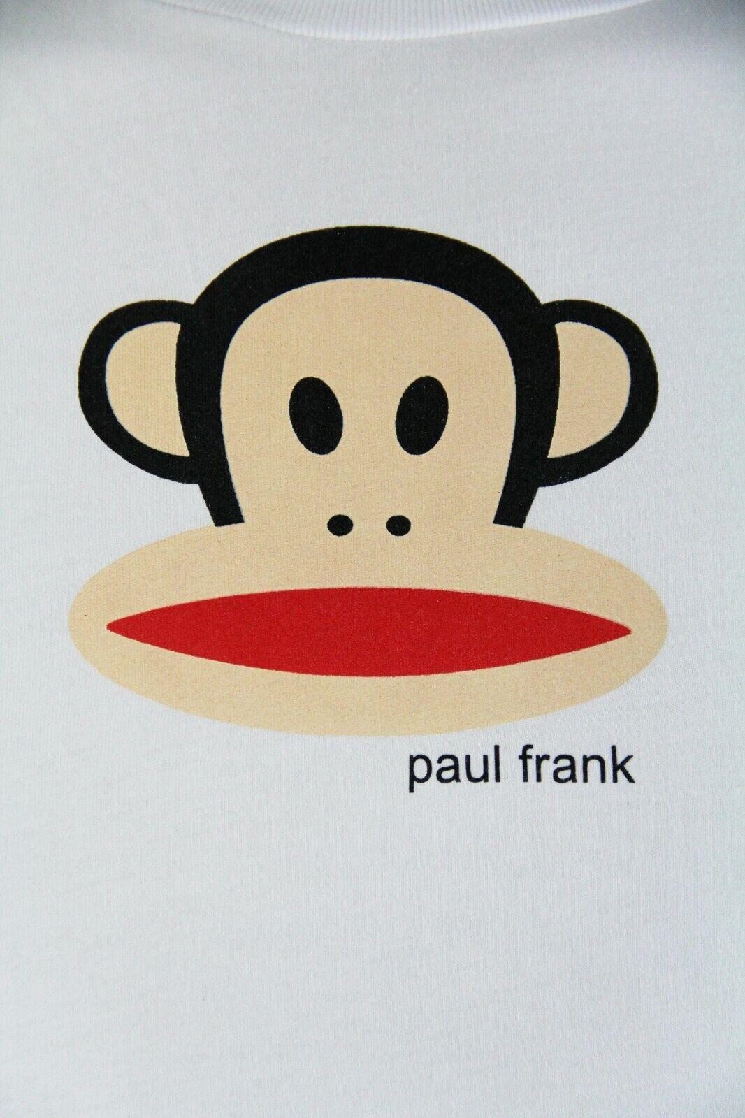 T-shirt da uomo in cotone Paul Frank bianco