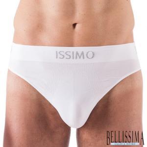 Slip uomo microfibra seamless bianco