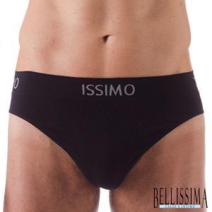 Slip uomo microfibra seamless nero