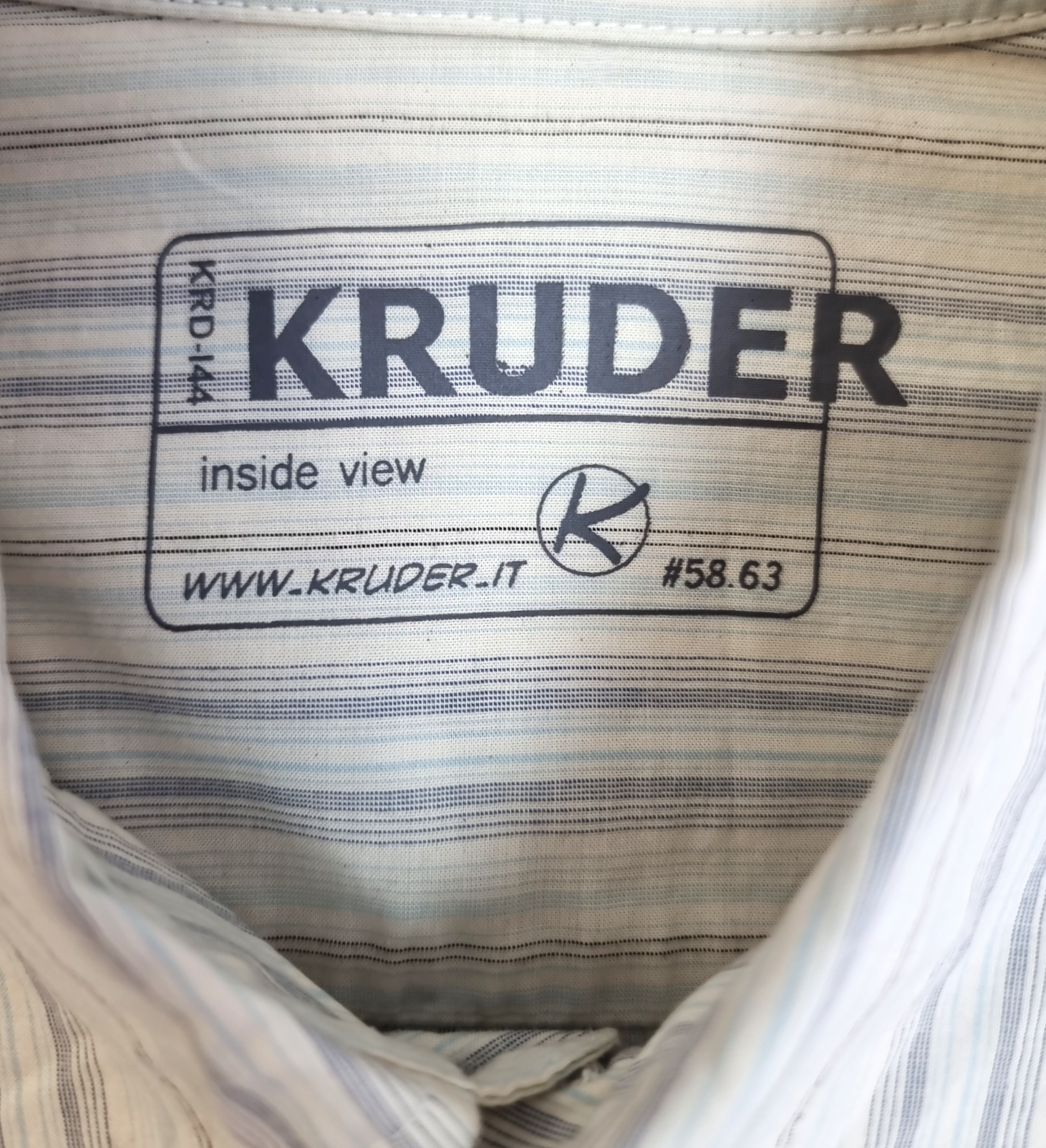 Camicia mezza manica da uomo Kruder