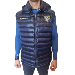 Gilet smanicato nero adulto frosinone calcio zeus