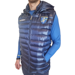 Gilet smanicato nero adulto frosinone calcio zeus