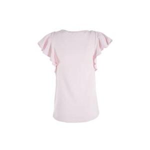 T-shirt da donna in cotone  rosa