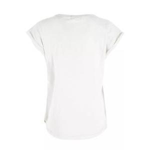 T-shirt da donna in cotone  bianco