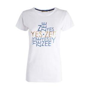 T-shirt da donna in cotone  bianco