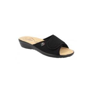 Ciabatte  t4 413 fe. donna, nero