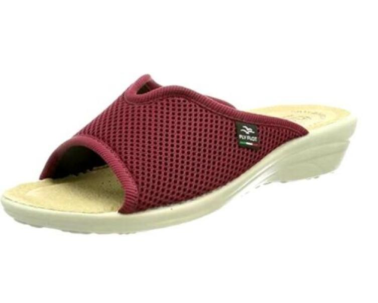 Ciabatte da donna Fly Flot bordeaux