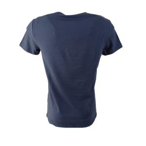 T-shirt da uomo in cotone  blu