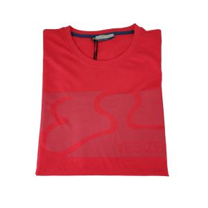 T-shirt da uomo in cotone  rosso