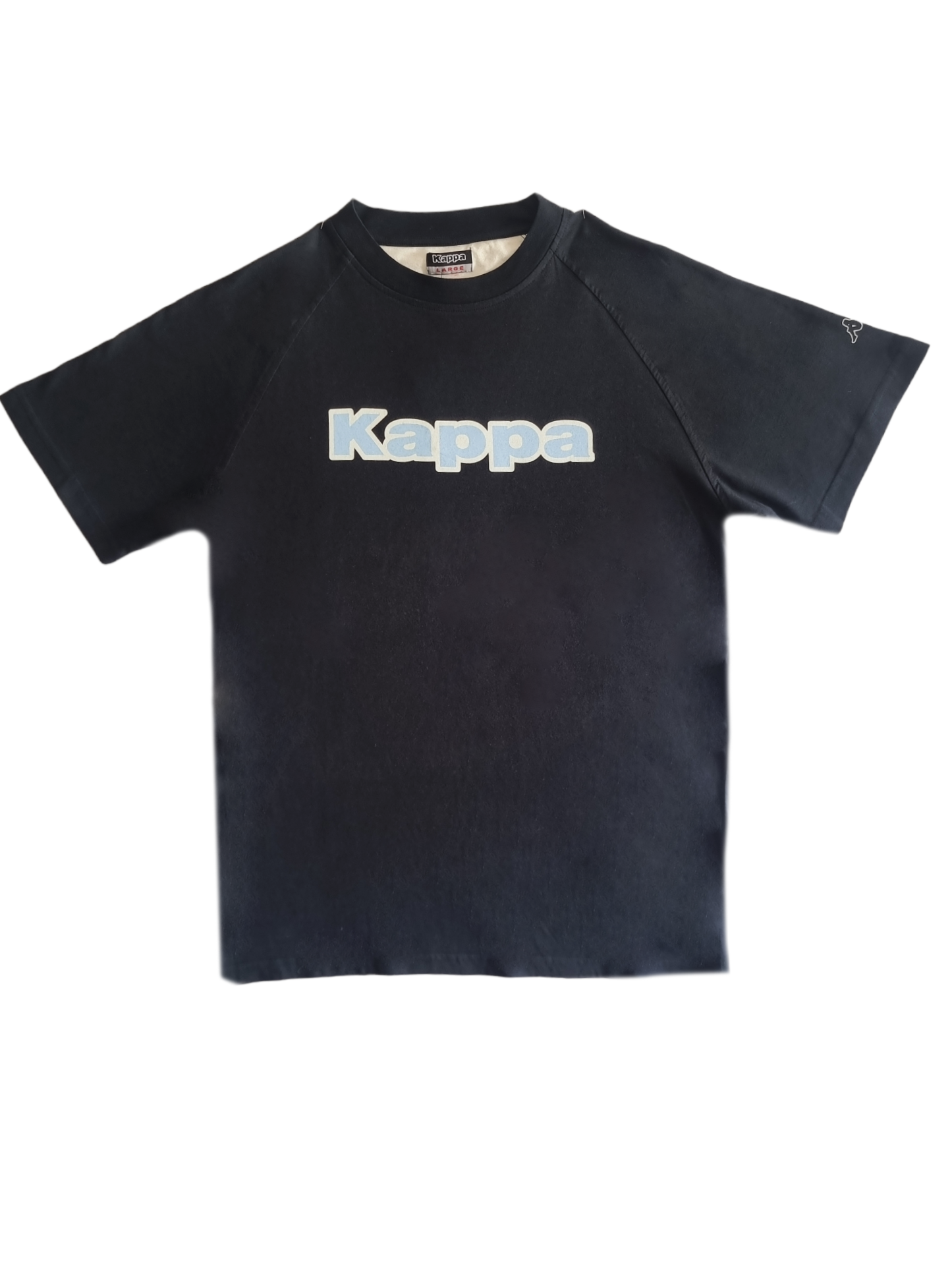 T-shirt Uomo Kappa in cotone nero