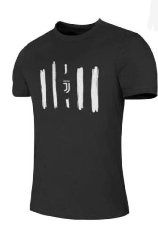 T-shirt FC Juventus da uomo nero