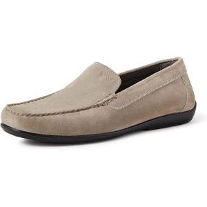 Scarpe  da uomo modello ascanio mocassini scamosciati beige