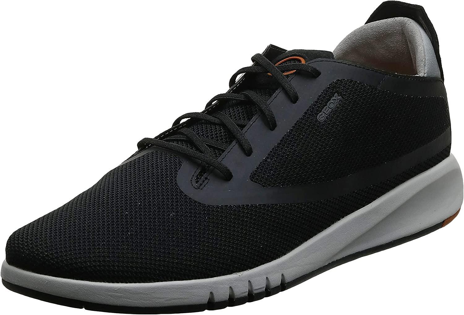 Scarpe Geox da uomo modello Aerantis nere sportive