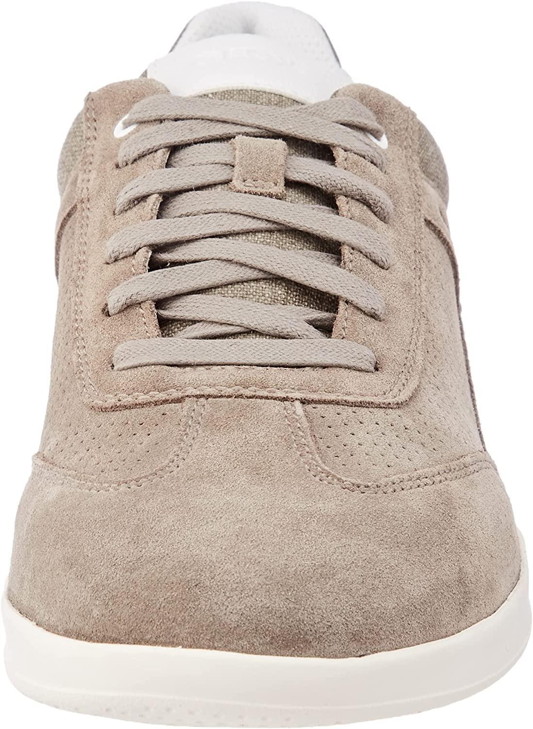 Scarpe Geox da uomo modello Kennet scamosciate beige 