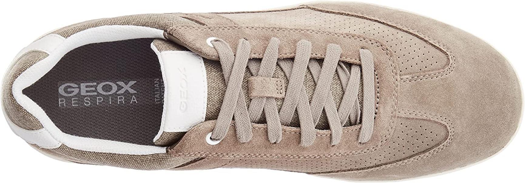 Scarpe Geox da uomo modello Kennet scamosciate beige 