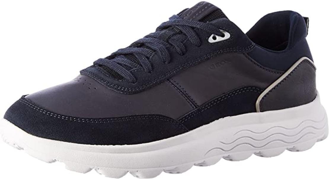 Scarpe Geox da uomo modello Spherica scamosciate blu  