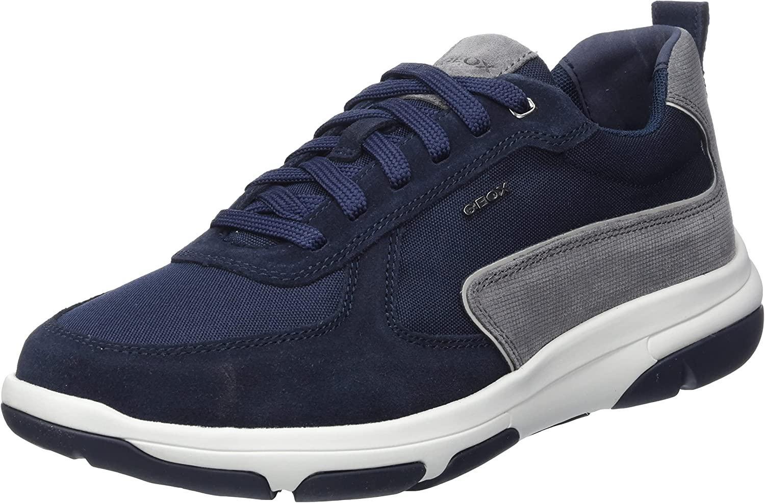 Scarpe Geox da uomo modelllo Xand scamosciata blu