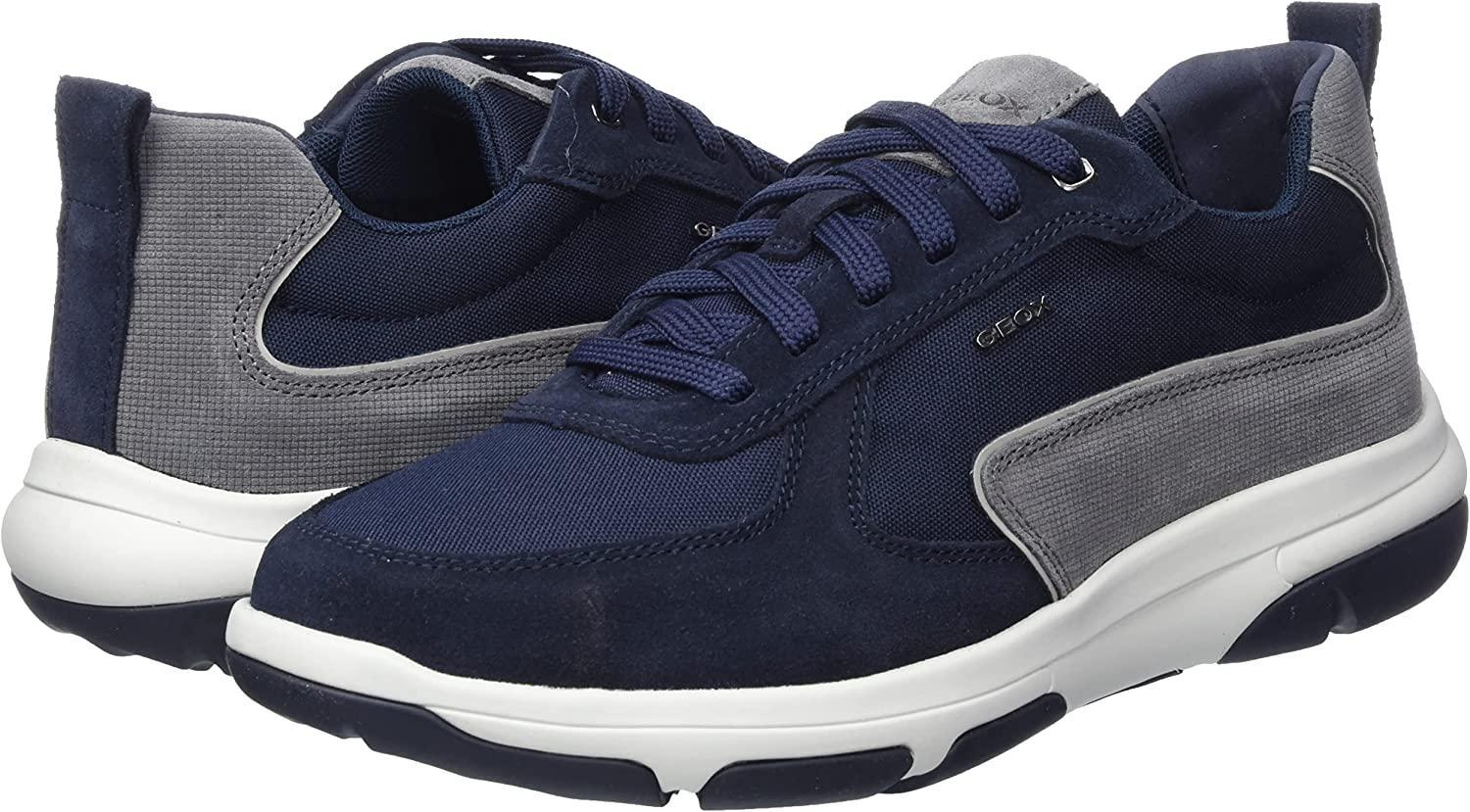 Scarpe Geox da uomo modelllo Xand scamosciata blu