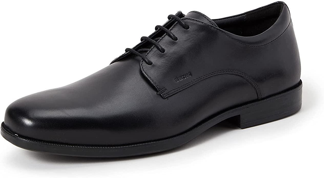 Scarpe Geox Calgary da uomo cerimonia nero