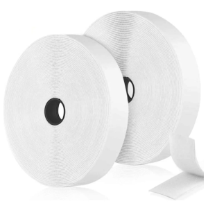 Velcro 20 mm adesivo bianco