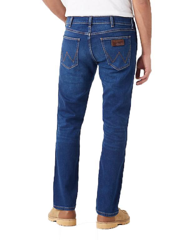 Jeans Wrangler regular fit Greensboro blu scuro