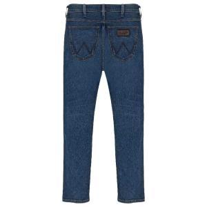 Jeans larston 812 eartwash sabbiato da fondo scuro dnm blu