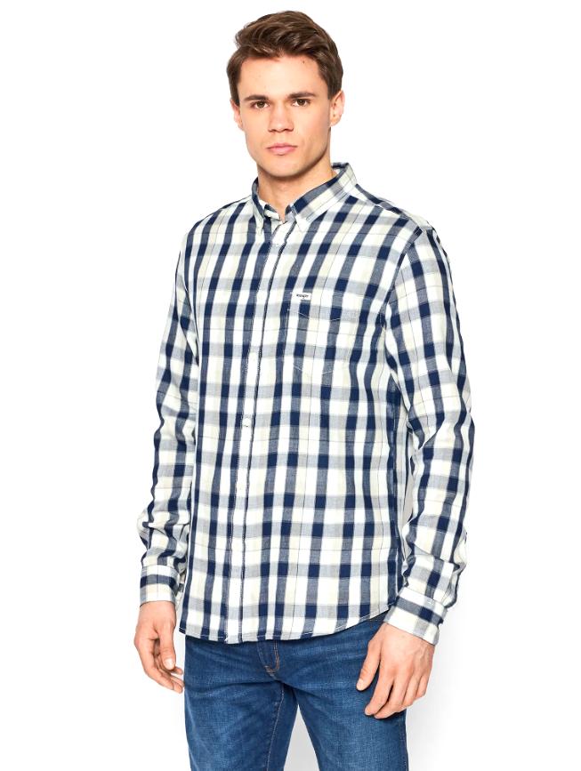 Camicia da uomo in cotone Wrangler