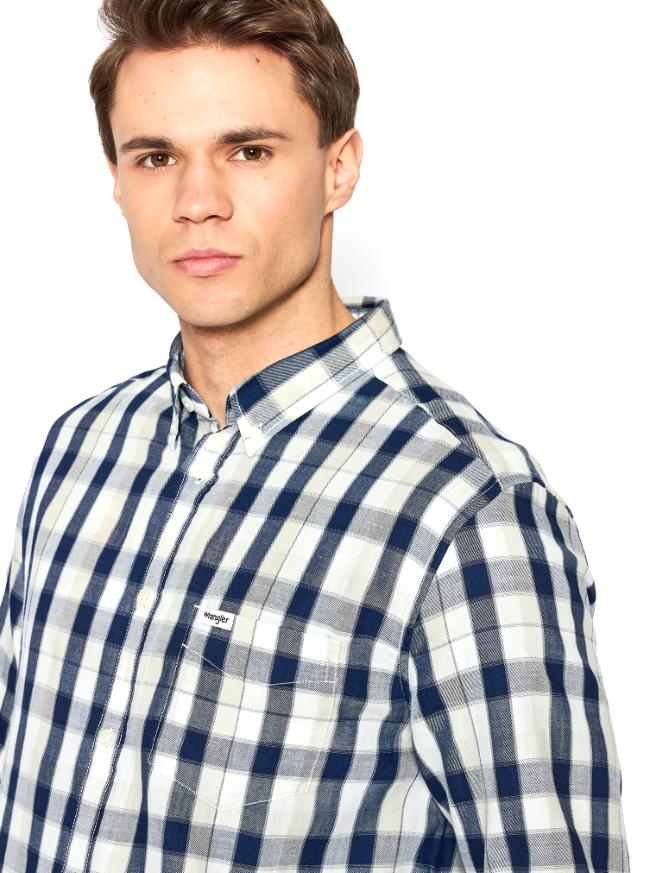 Camicia da uomo in cotone Wrangler