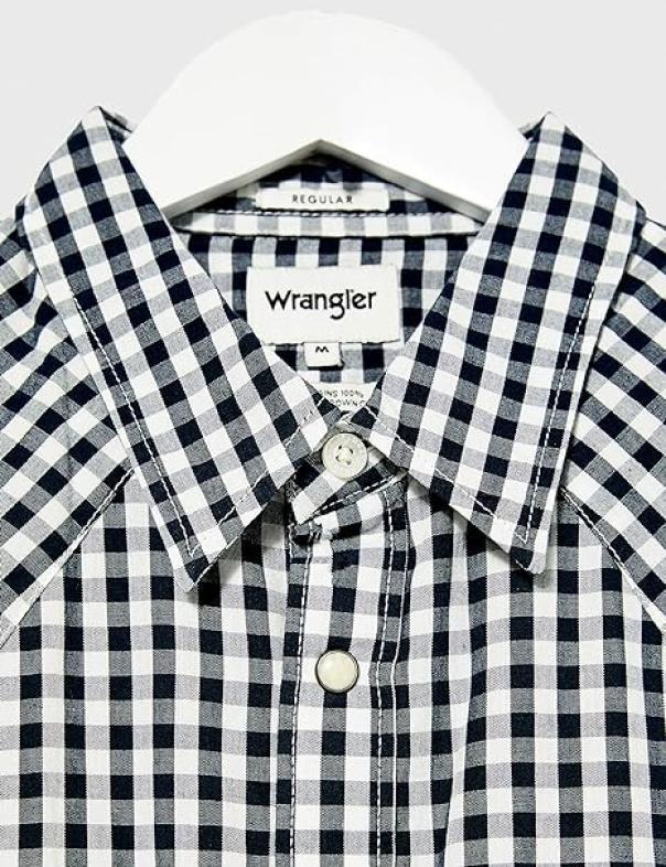 Camicia mezza manica da uomo Wrangler