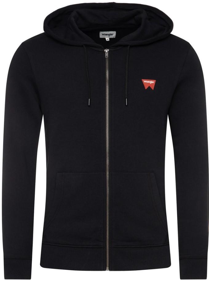 Felpa uomo Wrangler full zip con cappuccio