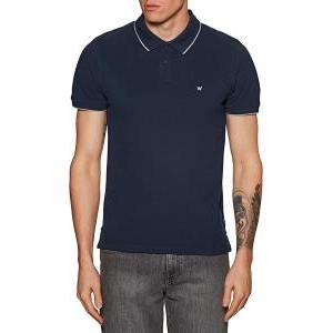 Polo  uomo estiva blu navy piquet