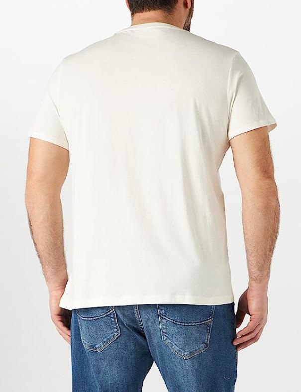 T-shirt da uomo Wrangler bianco