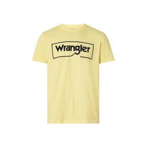 T-shirt uomo girocollo  giallo