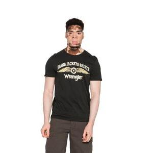 T-shirt  uomo cotone nero